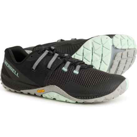 Merrell Trail Glove 6 Trail Running Shoes (For Women) in Black
