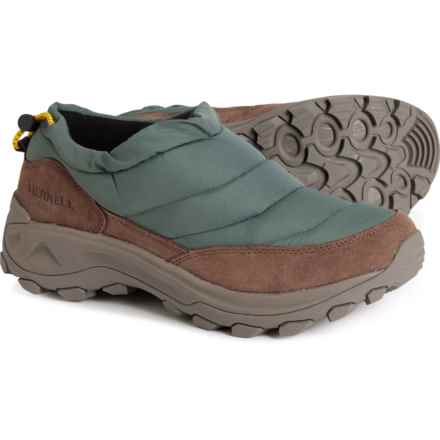 Merrell Winter Moc Zero Shoes - Insulated, Slip-Ons (For Men) in Bracken/Pine