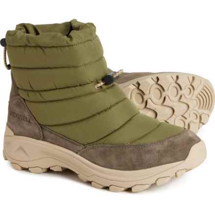 Merrell Winter Moc Zero Tall Boots - Insulated (For Men) in Avocado