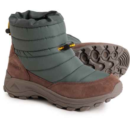 Merrell Winter Moc Zero Tall Boots - Insulated (For Men) in Bracken/Pine