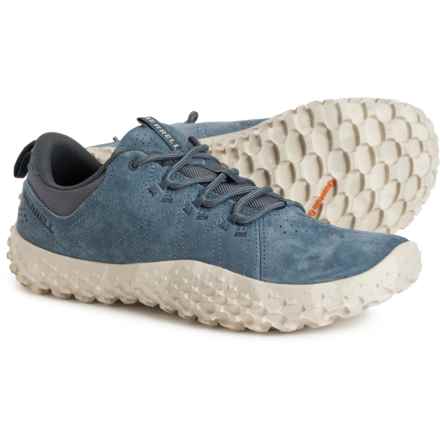 Merrell Wrapt Sneakers - Leather (For Men) in Slate