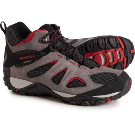 Merrell Yokota 2 Mid Hiking Shoes - Waterproof, Leather (For Men) in Charcoal