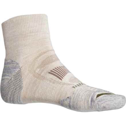 Merrell Zoned Hiking Socks - Merino Wool, Ankle (For Men) in Lttan