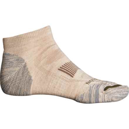 Merrell Zoned Hiking Socks - Merino Wool, Below the Ankle (For Men) in Oatmeal