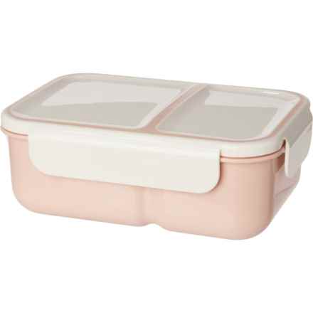 MESA 2-Section Meal Container - 43.9 oz. in Almond/Cream