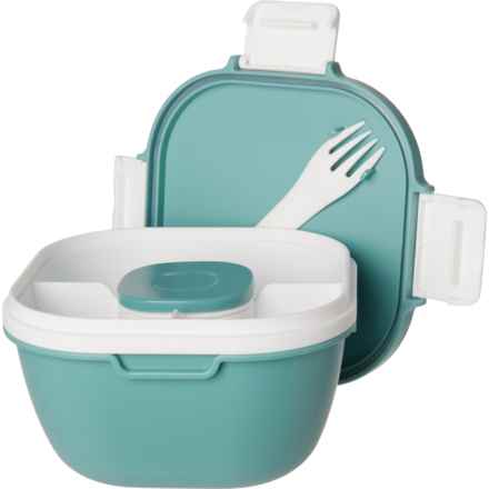 MESA Salad Box with Tray Insert - 57 oz. in Pale Blue