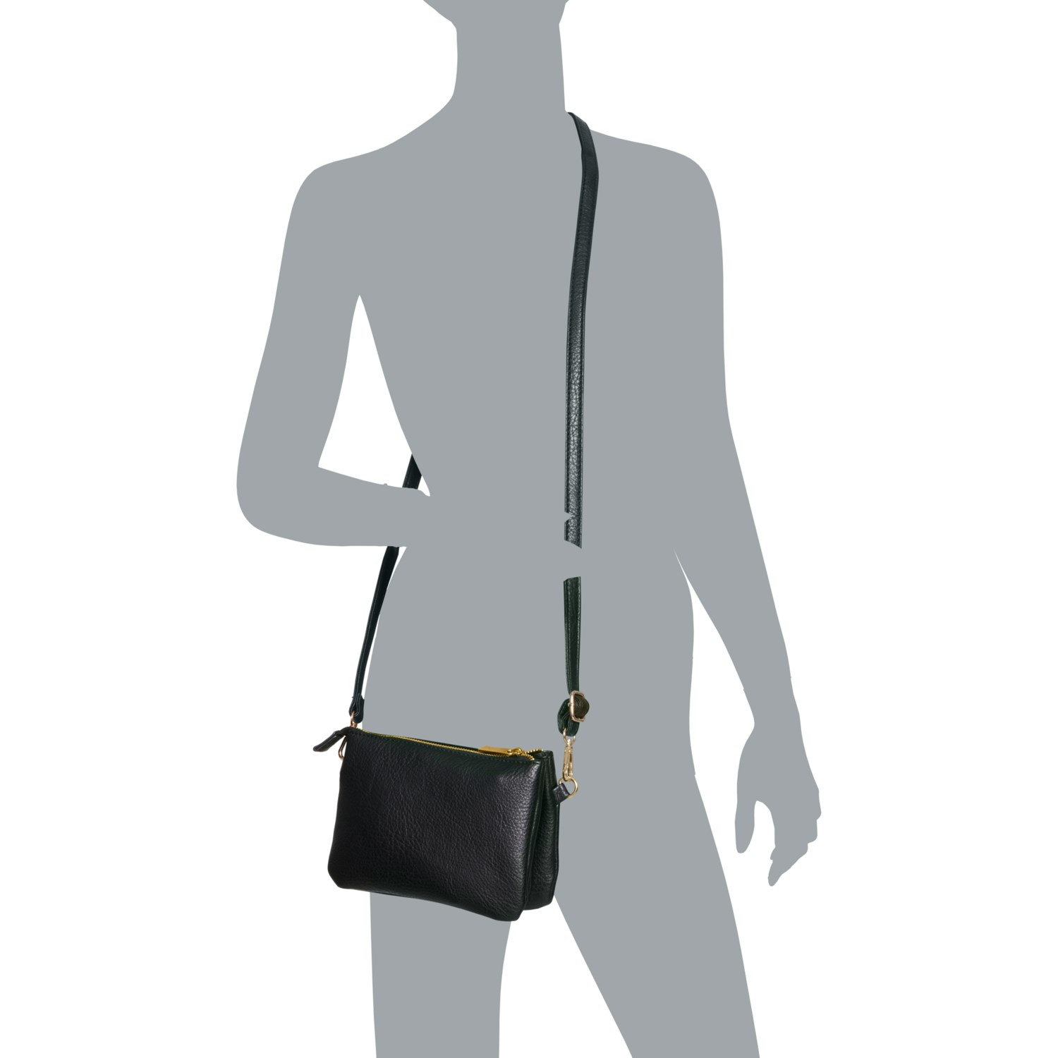 METRO MUSE Calin Collection Small Zip Crossbody Bag (For Women) - Save 46%
