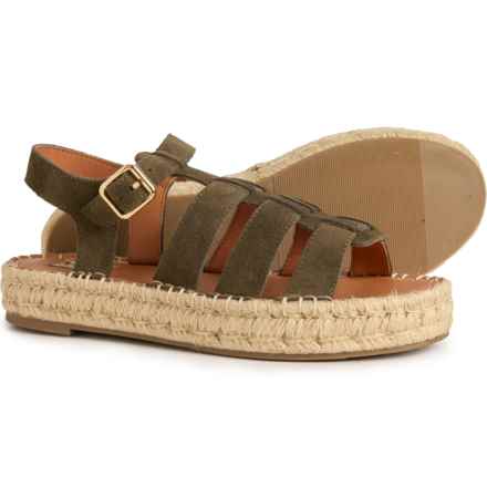 MIA Danette Sandals - Suede (For Women) in Khaki