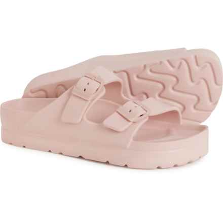 MIA Girls Double Buckle Sandals in Pink