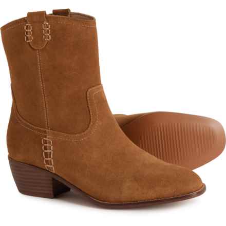 MIA Lauryn Western Boots - Suede (For Women) in Tan