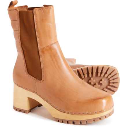 MIA Made in Brazil Justina Mid-Shaft Boots - Leather (For Women) in Tan