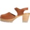 9FTCW_4 MIA Made in Europe Abba Mary Jane Swedish Clogs - Leather (For Women)