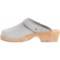 4NARX_4 MIA Made in Europe Alma Open Back Swedish Clogs - Suede (For Women)