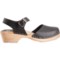 4NARF_3 MIA Made in Europe Sofia Mary Jane Clogs - Leather (For Women)