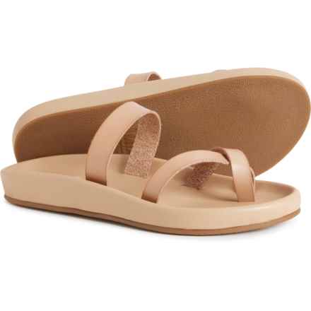 MIA Zora Ponderosa Flat Sandals (For Women) in Nude
