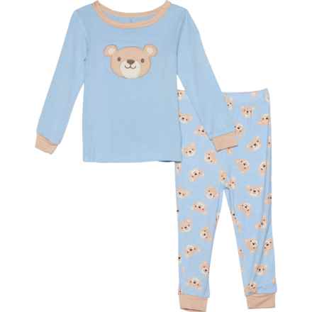 MILKBERRY Infant Boys Bear Print Pajama Set - Long Sleeve in Multi