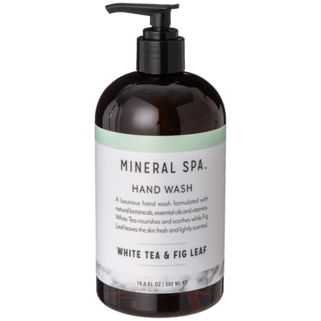 Mineral Spa White Tea And Fig Leaf Hand Wash 16 9 Oz Save 37 Mineral Spa White Tea And Fig Leaf Hand Wash 16 9 Oz In