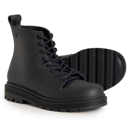 MINI MELISSA Girls Coturno Boots in Black