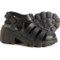 MINI MELISSA Girls Megan Sandals in Black
