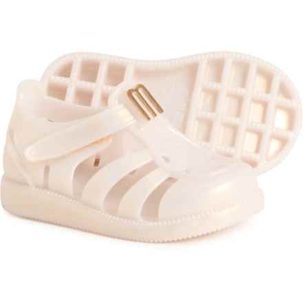 MINI MELISSA Toddler Girls Hip Daydream Sandals in Metallic Beige