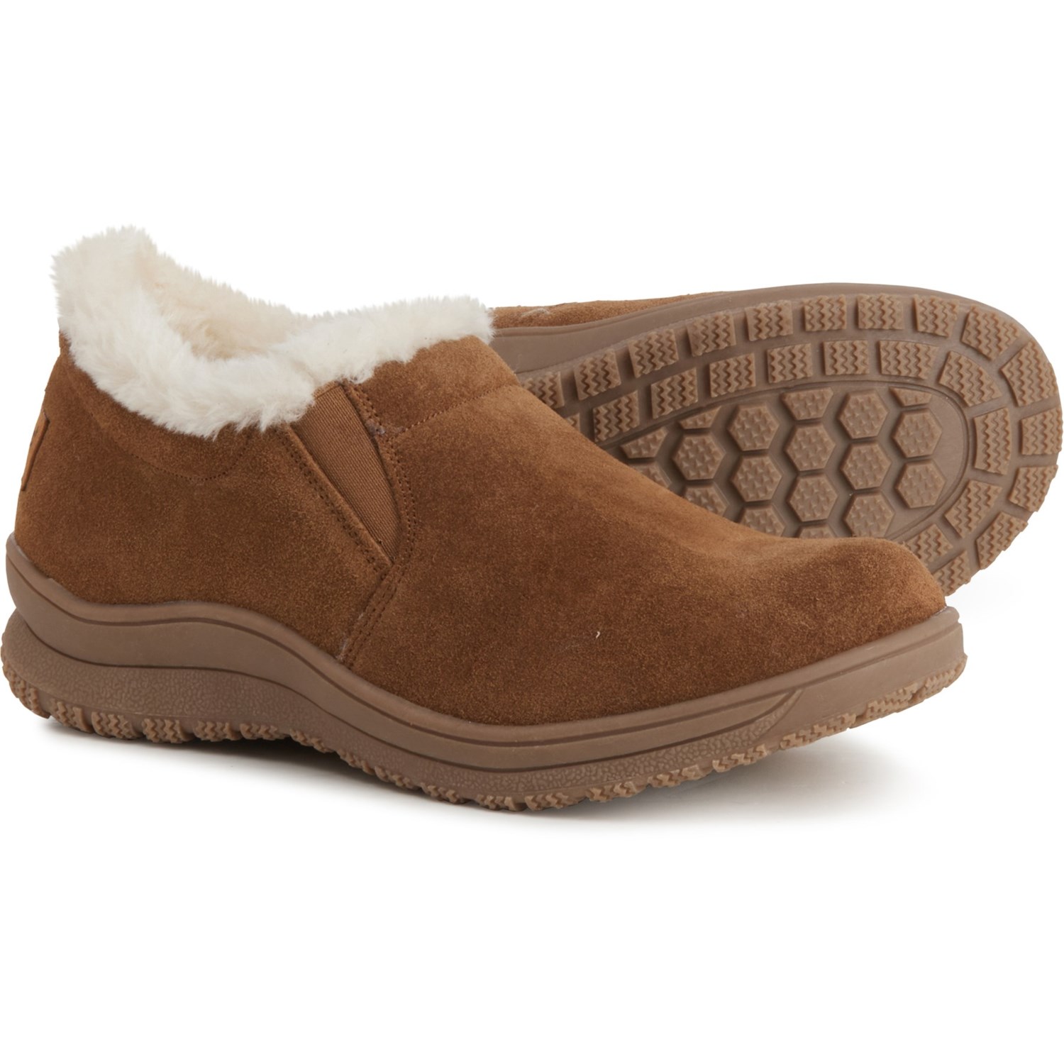 brown minnetonka boots