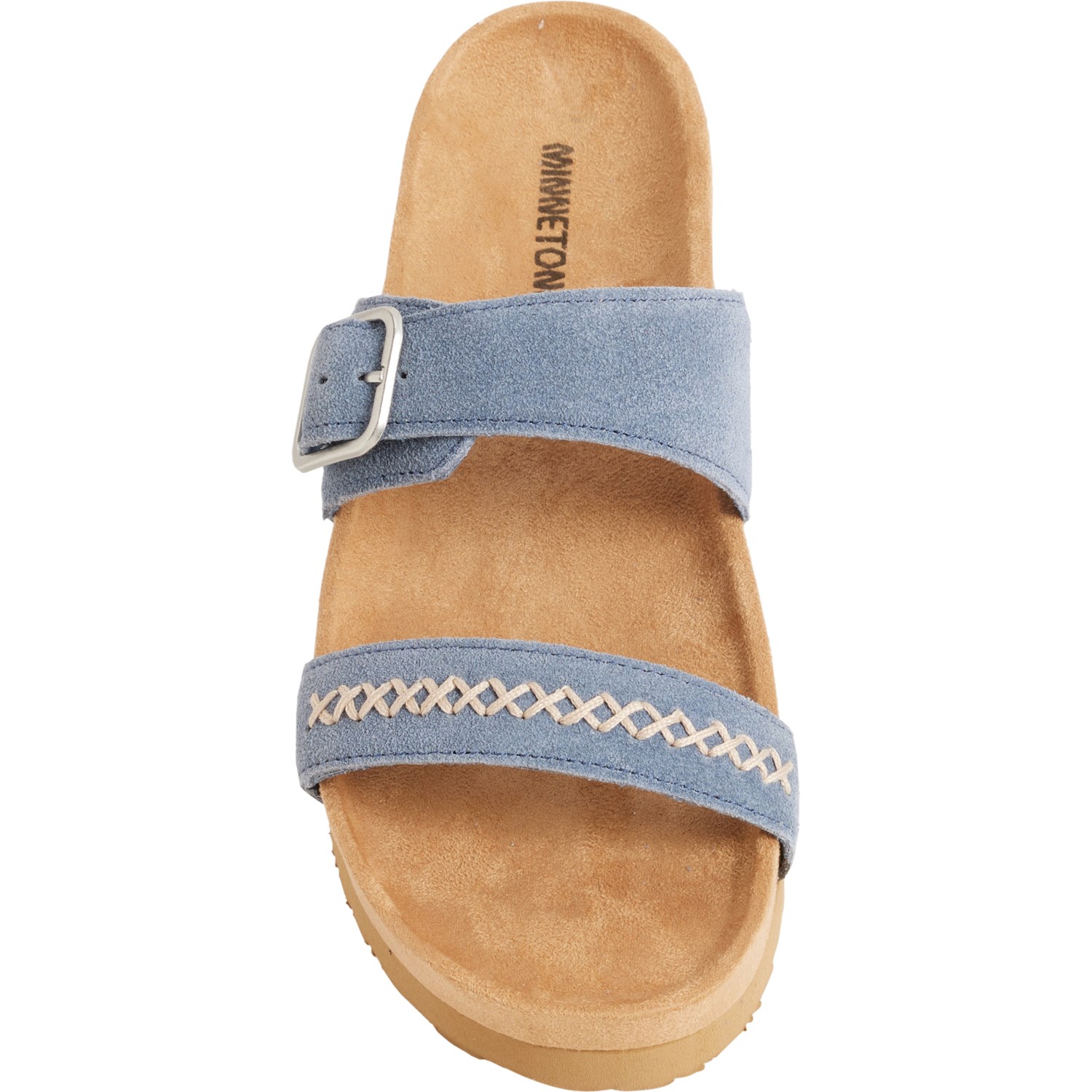 【PORTERNA】Eoteun stitch sandals Handcrafted Leather Block Heel Sandals | The Serena