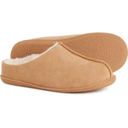 Minnetonka Rosemary Clog Slippers - Suede (For Women) in Cinnamon