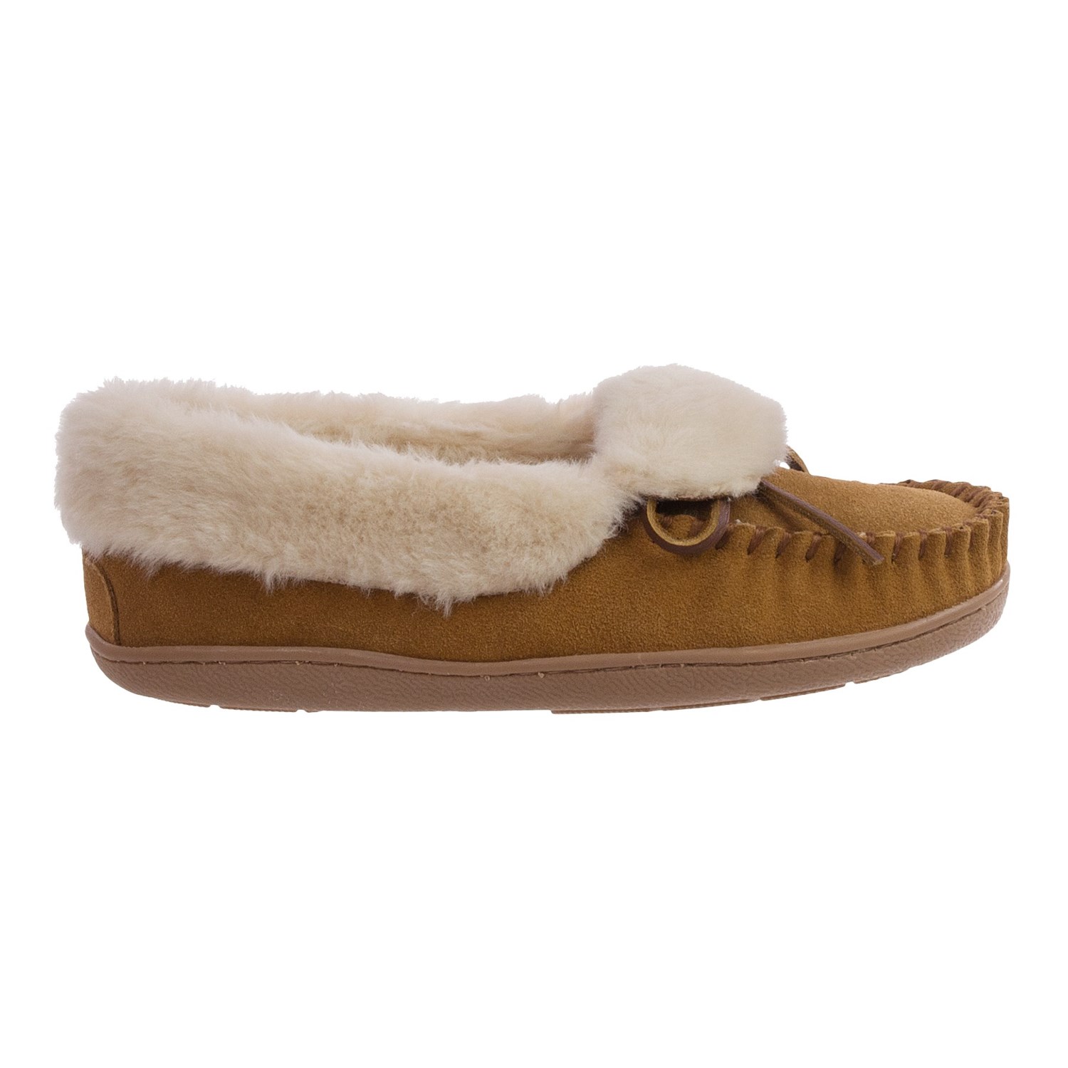 Minnetonka Tracy Folded Trapper Slippers (For Women) - Save 68%