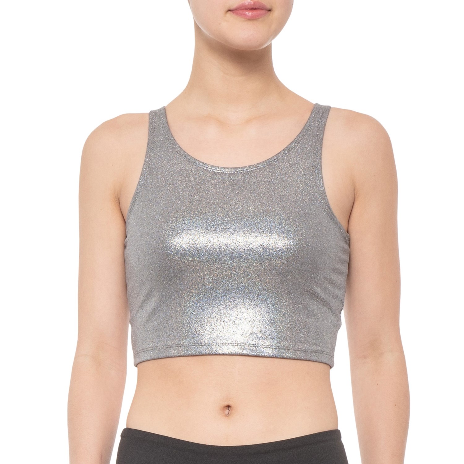 crop top with built in bra