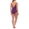 549XV_2 Miraclesuit Cherry Bomb One-Piece Swimsuit - Padded Cups (For Women)