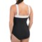 9894H_2 Miraclesuit Color-Block Square Neck Swimsuit (For Women)