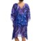 9898Y_2 Miraclesuit Fan Dance Caftan Tunic Cover-Up - Short Sleeve (For Women)
