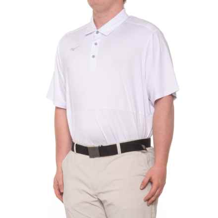 Mizuno Alpha Polo Shirt - Short Sleeve in White