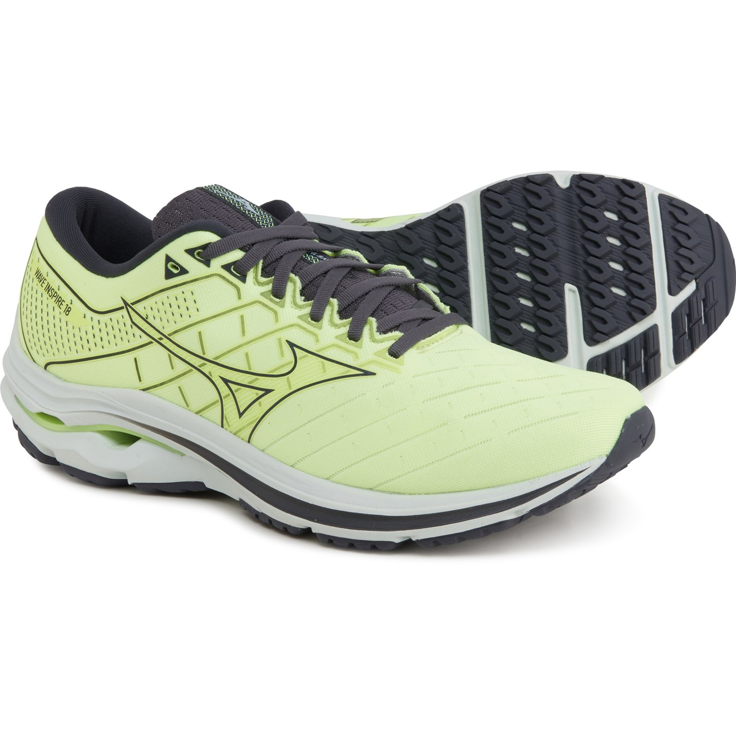 Super goed mini nachtmerrie Mizuno Wave Inspire 18 Running Shoes (For Men) - Save 29%