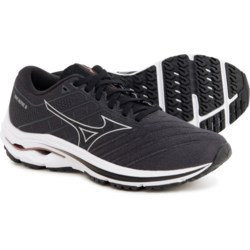 Mizuno Wave Inspire 18 Running Shoes (For Women) in Black/Silver