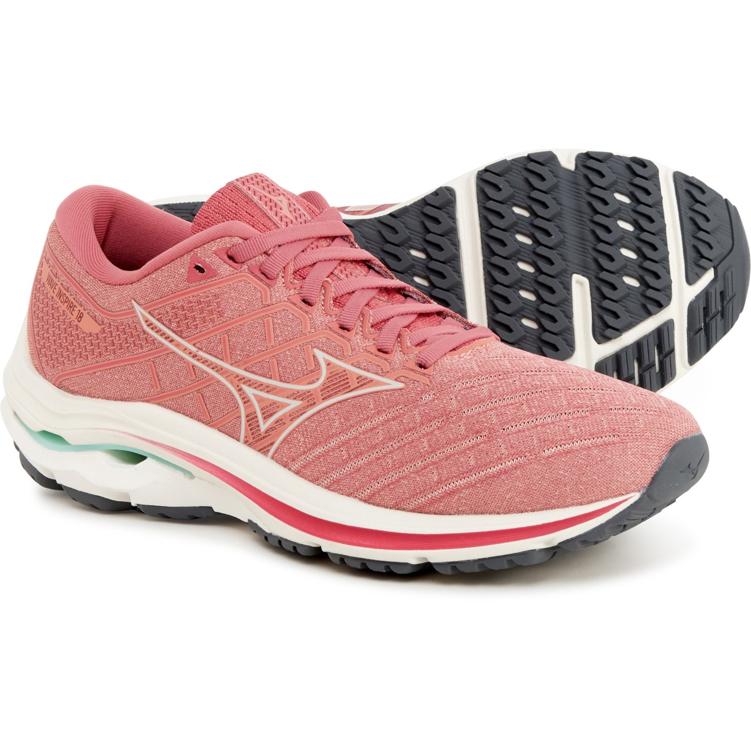 Haarzelf Onzuiver Lijkt op Mizuno Wave Inspire 18 Running Shoes (For Women) - Save 29%