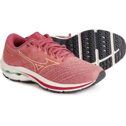 Mizuno Wave Inspire 18 Running Shoes (For Women) in Rosette-Snow White