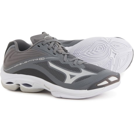 Mizuno Wave Lightning Z6 Volleyball Shoes (For Women) in Grey