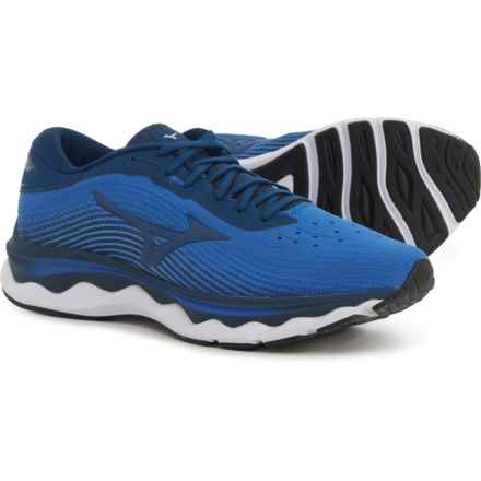 Mizuno Wave Sky 5 Running Shoes (For Men) in Imprial Blue/Gibraltor Se
