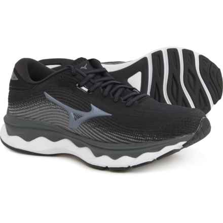 Mizuno Wave Sky 5 Running Shoes (For Women) in Black