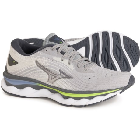 Mizuno Wave Sky 6 Running Shoes (For Women) in Ultimate Grey