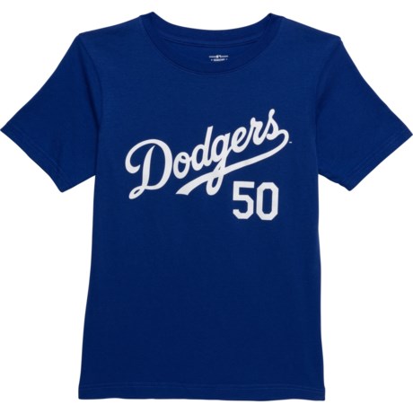 MLB Big Boys Betts Dodgers Player T-Shirt - Short Sleeve in Los Angeles Dodgers