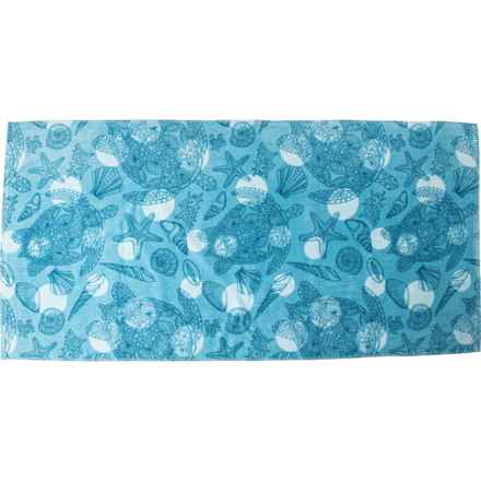 Moda Sea Turtle Beach Towel - 30x60” in Blue