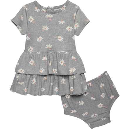 Modern Moments by Gerber Infant Girls Dress and Bloomers Set - Short Sleeve in Daisy