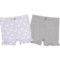 Modern Moments by Gerber Infant Girls Shorts - 2 Pack in Purple Dot/Grey