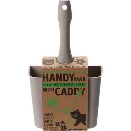 Moderna Handy Max Litter Scoop with Caddy in Gray