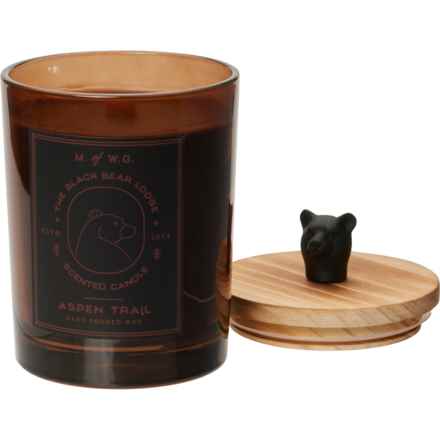 MofWG 15.2 oz. Black Bear Lodge Aspen Trail Candle - Wood Wick in Aspen Trail