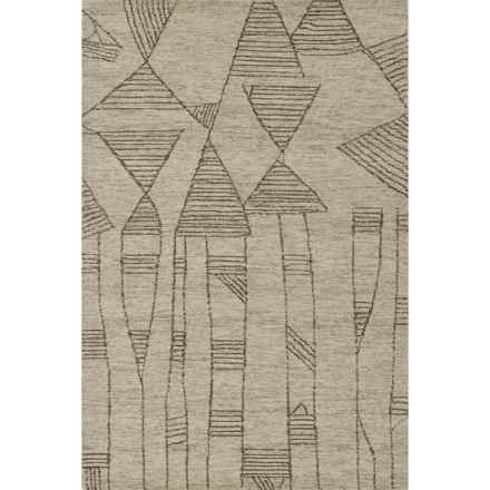 Momeni Geometric Area Rug - 3’6”x5’6”, Grey in Grey