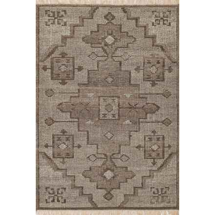 Momeni Handwoven Geometric Runner Rug - 2’3”x8”, Wool, Natural in Natural