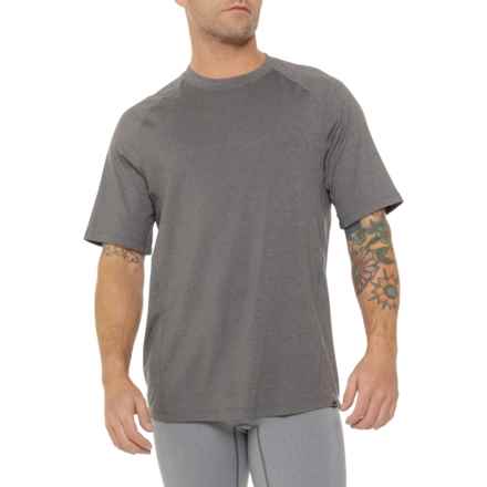 Mondetta Exert Melange T-Shirt - Short Sleeve in Castlerock